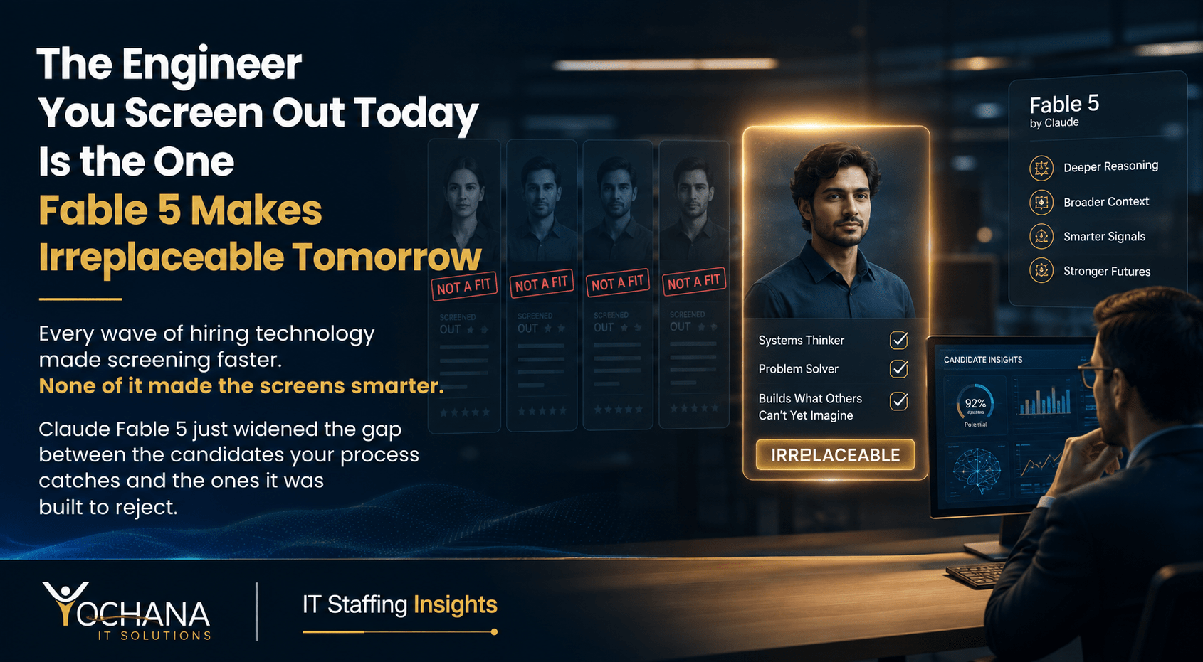 The Engineer You Screen Out Today Is the One Fable 5 Makes Irreplaceable Tomorrow - Yochana IT Staffing Insights
