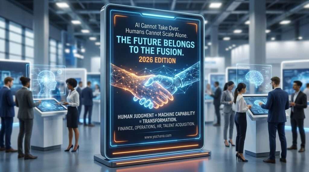 AI Cannot Take Over. Humans Cannot Scale Alone. The Future Belongs to the Fusion.